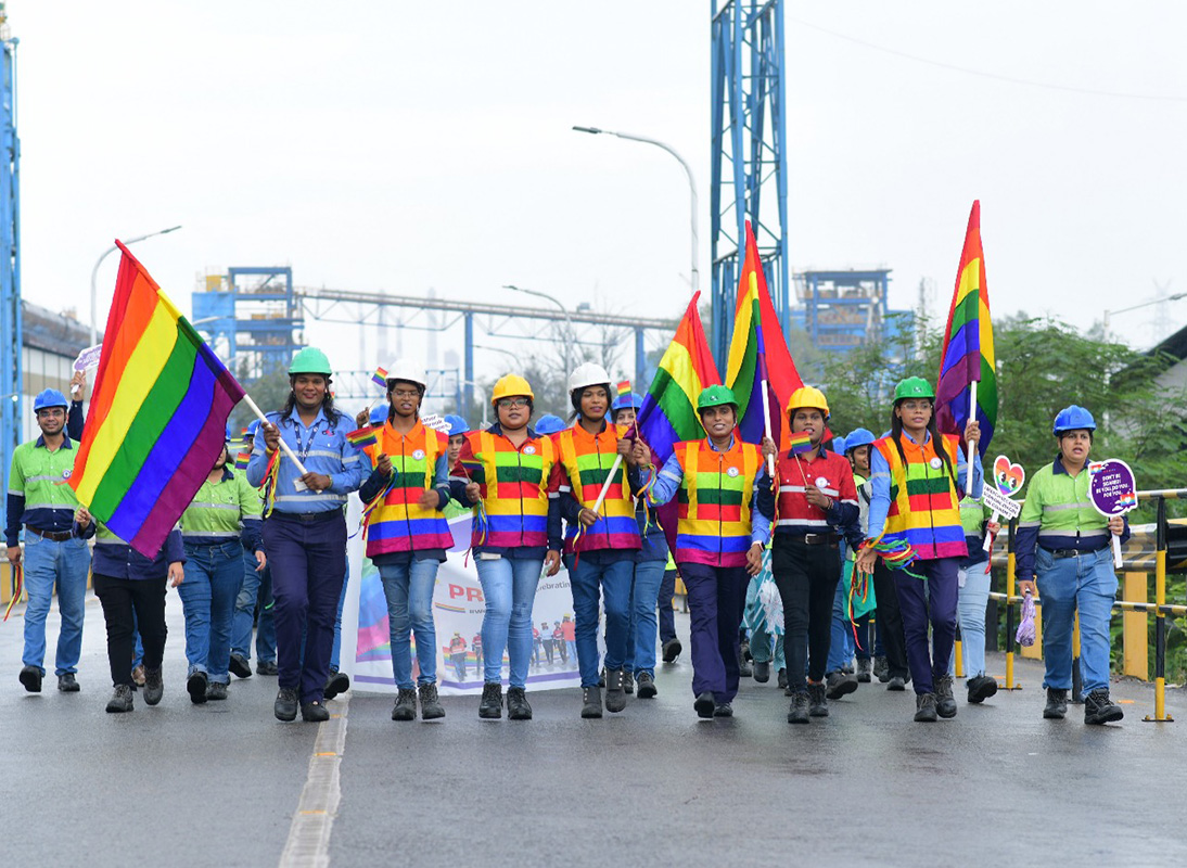 बालको ने प्राइड मंथ पर संयंत्र एवं समुदाय में चलाया जागरूकता अभियान