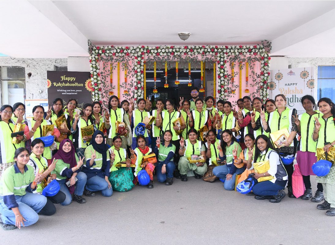 बालको ने कर्मचारियों और समुदाय के साथ मनाया रक्षाबंधन पर्व