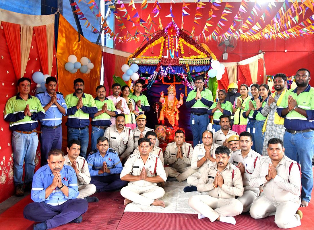 बालको ने आदिशिल्पी श्री विश्वकर्मा की आराधना पर दोहराया सुरक्षा और प्रगति का संकल्प