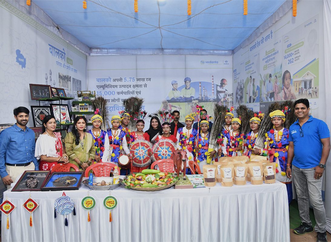 बालको ने कोरबा राज्योत्सव में औद्योगिक और सामुदायिक विकास की झलक पेश की