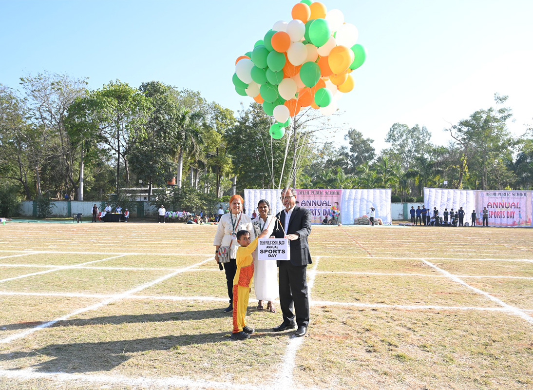डीपीएस बालको में दो दिवसीय वार्षिक खेल महोत्सव का सफल आयोजन