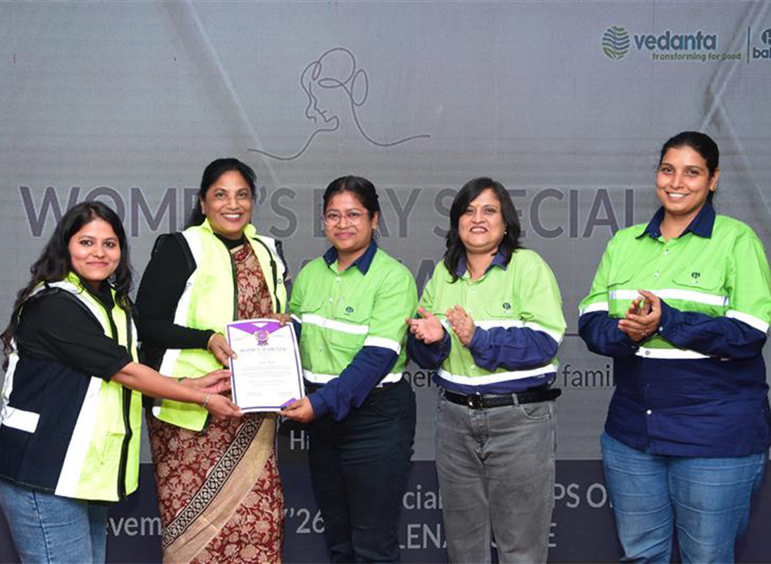 IG Milena Kurre Felicitates 56 Women Achievers of BALCO on International Women’s Day