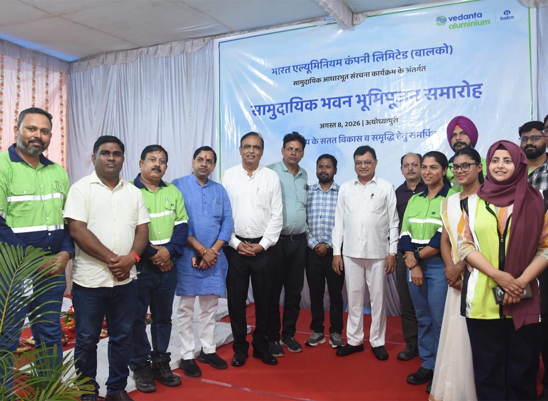 BALCO Expands Community Infrastructure with New Community Hall in Ayodhyapuri